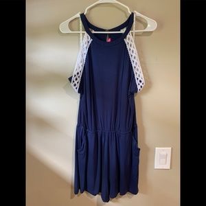Lilly Pulitzer LaLa Romper - Navy Size Medium